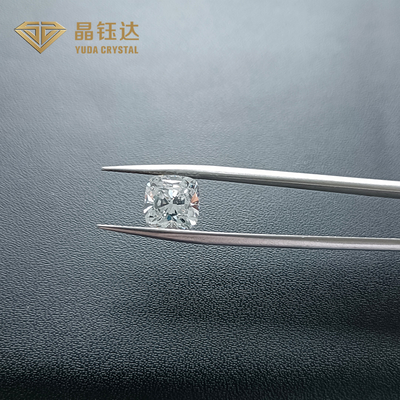 CVD HPHT Gevşek Lab Grown Diamonds Cushion Cut E VS1 Mücevher İçin Cilalı