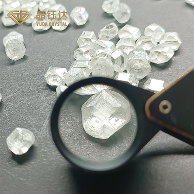 Yuvarlak Ham 3-4CT HPHT Lab Grown Diamonds DEF Color VVS VS SI Clarity