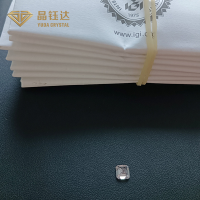 Polonya Kesim Sertifikalı Lab Grown Diamonds Kare Yastık Beyaz