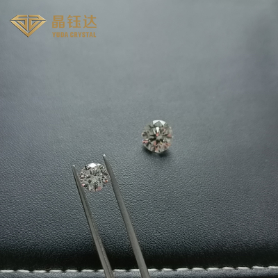 Beyaz D E F Renk HPHT Laboratuvar Elmasları 1.5ct 2.0ct HPHT Sıvı Elmas