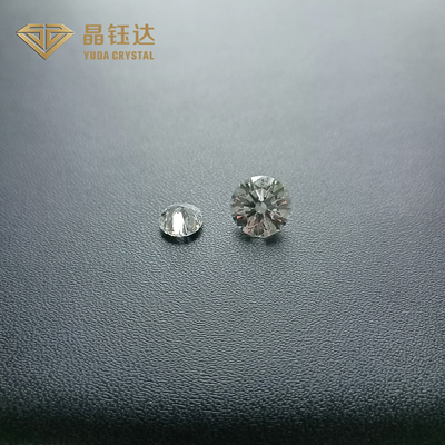 1.0ct 2.0ct 3.0ct Yuvarlak Parlak Kesim Serbest Laboratuvar Büyütülen Elmaslar Yüzük için HPHT
