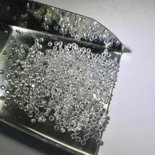 Elmas Tipi Sentetik Laboratuvar Yaratılmış Laboratuvar Büyütülen Melee Elmaslar 0.002-0.01ct Parça başına Mükemmel Mücevherler için