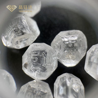 1.00 - 10.00 Ct DEF Renk Derecesi Kesim FL -I3 Siyah HPHT Çarpık Karbon Elmas