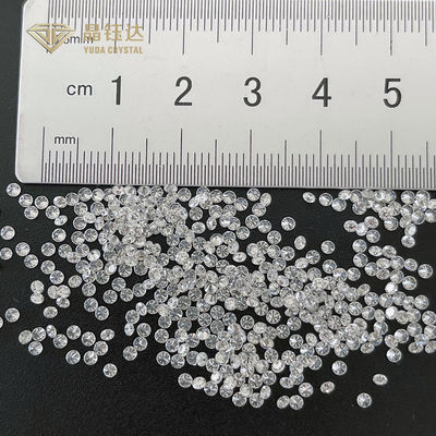 DEF Color VS1 SI1 HPHT Laboratuvarda yetişmiş Melee Elmaslar 1mm 1.5mm 2mm