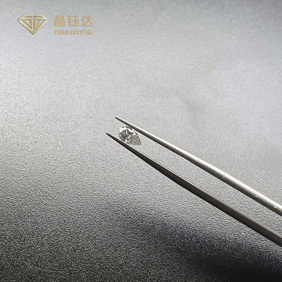 DEF VS SI HPHT Şık Kesilmiş Laboratuvar Elmasları 0.4ct 0.2ct Laboratuvar Büyütülmüş Pear Elmas