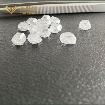 8 mm 10 mm DEF Renk Çiğ HPHT Çiğ Elmas 7.0ct 12.0ct