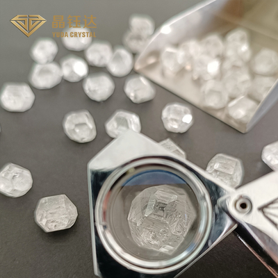 D E F Renkli VVS VS 12Ct 12.5Ct 13Ct HPHT 4 Karat Polonya Elması için Ham Elmaslar