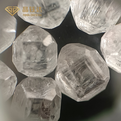 Yuvarlak HPHT Ham Elmaslar 8.0ct Laboratuvarda yetiştirilmiş Elmaslar Beyaz Renk VVS VS