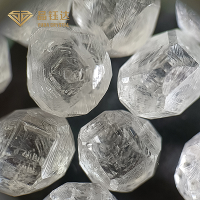 Yuvarlak HPHT Ham Elmaslar 8.0ct Laboratuvarda yetiştirilmiş Elmaslar Beyaz Renk VVS VS