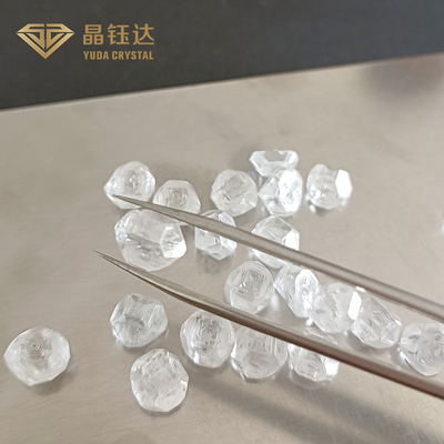 9mm 11mm DEF Rengi HPHT Çiğ Kesilmemiş Elmas 8.0ct 8.99ct