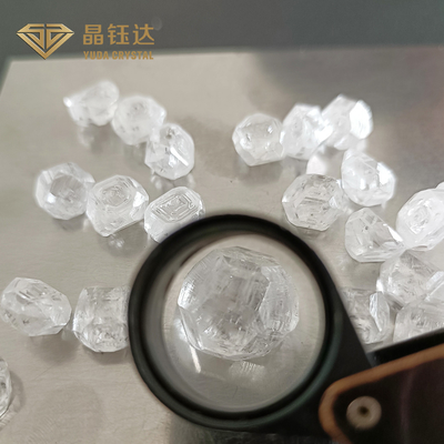 9mm 11mm DEF Rengi HPHT Çiğ Kesilmemiş Elmas 8.0ct 8.99ct