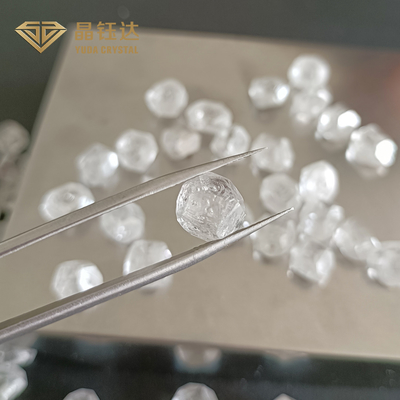 9mm 11mm DEF Rengi HPHT Çiğ Kesilmemiş Elmas 8.0ct 8.99ct