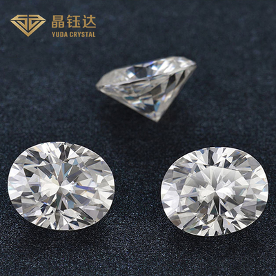 Oval Parlak Kesim 3.0ct HPHT IGI Sertifikalı Laboratuvar Büyütülmüş Elmaslar Elmas Yüzüğü İçin
