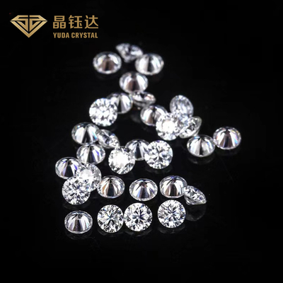 0.02ct 0.05ct Lab Kesilmiş ve Cilalı Elmaslar Oluşturuldu 2 İşaretçi 5 İşaretçi Beyaz